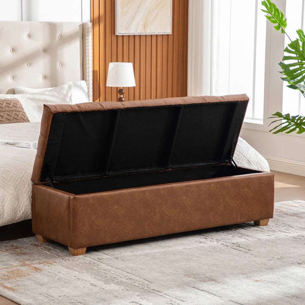 Elvarenae Valenne Tufted Storage Bench