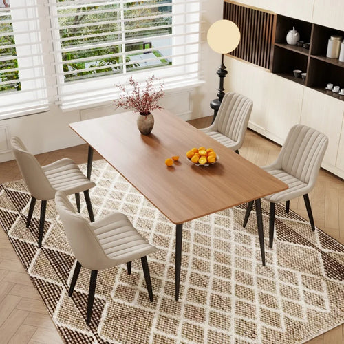 Aveline Faux Leather Dining Chairs – Set of 2