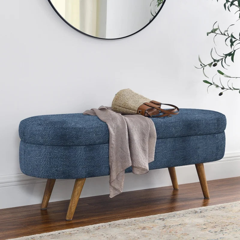 Elvarenae Avielle Oval Storage Bench