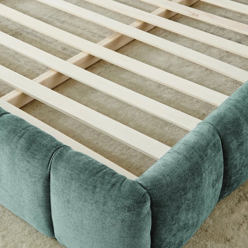 Block-Tufted Chenille Bed