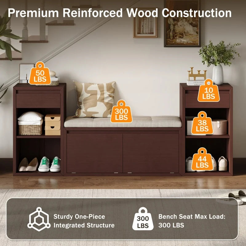 Brielle Shoe Storage Bench