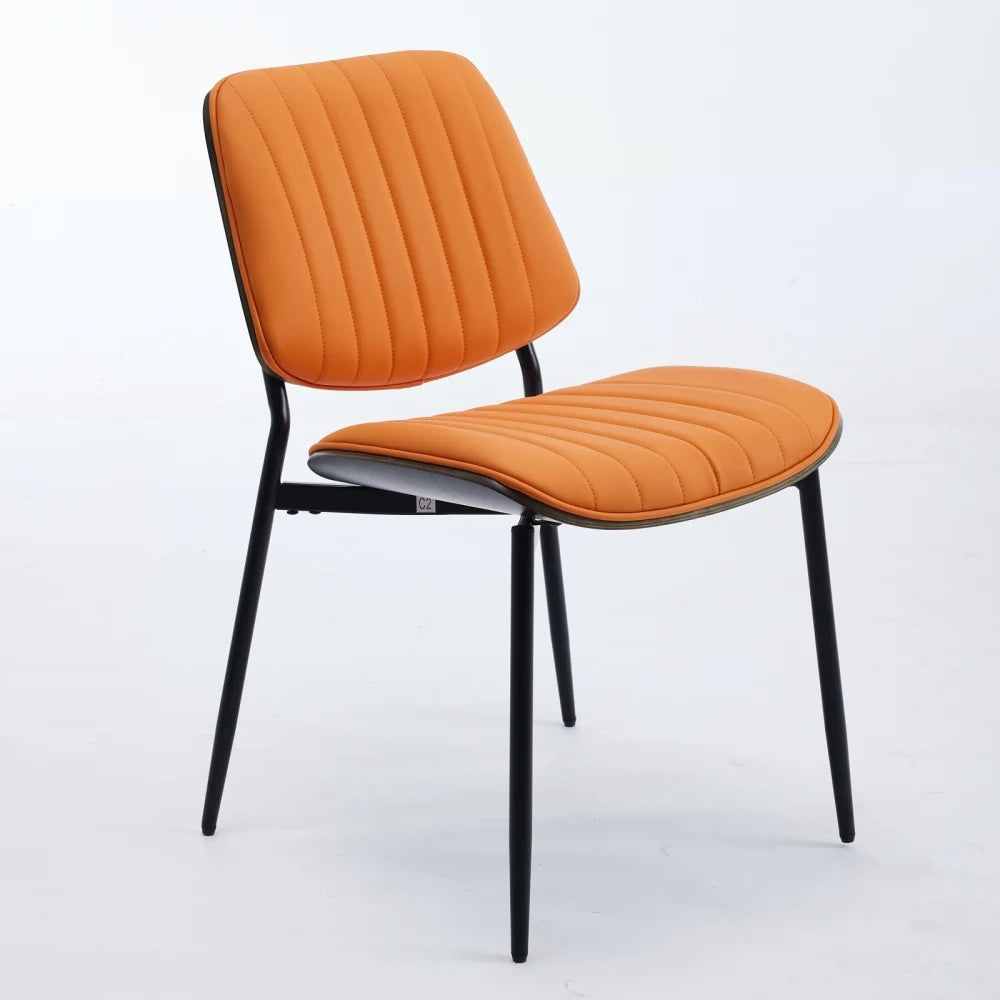 Siena Leather Dining Chairs – Set of 2
