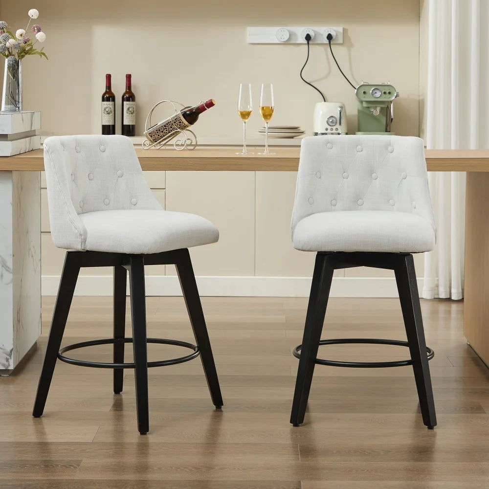 Camille Minimalist Dining Chairs – Set of 2