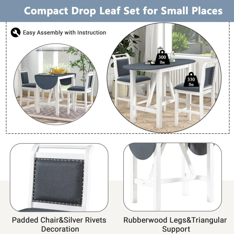Elowen 3-Piece Counter-Height Dining Set