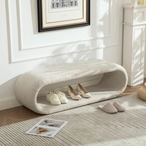 Orelle Open-Shelf Bench