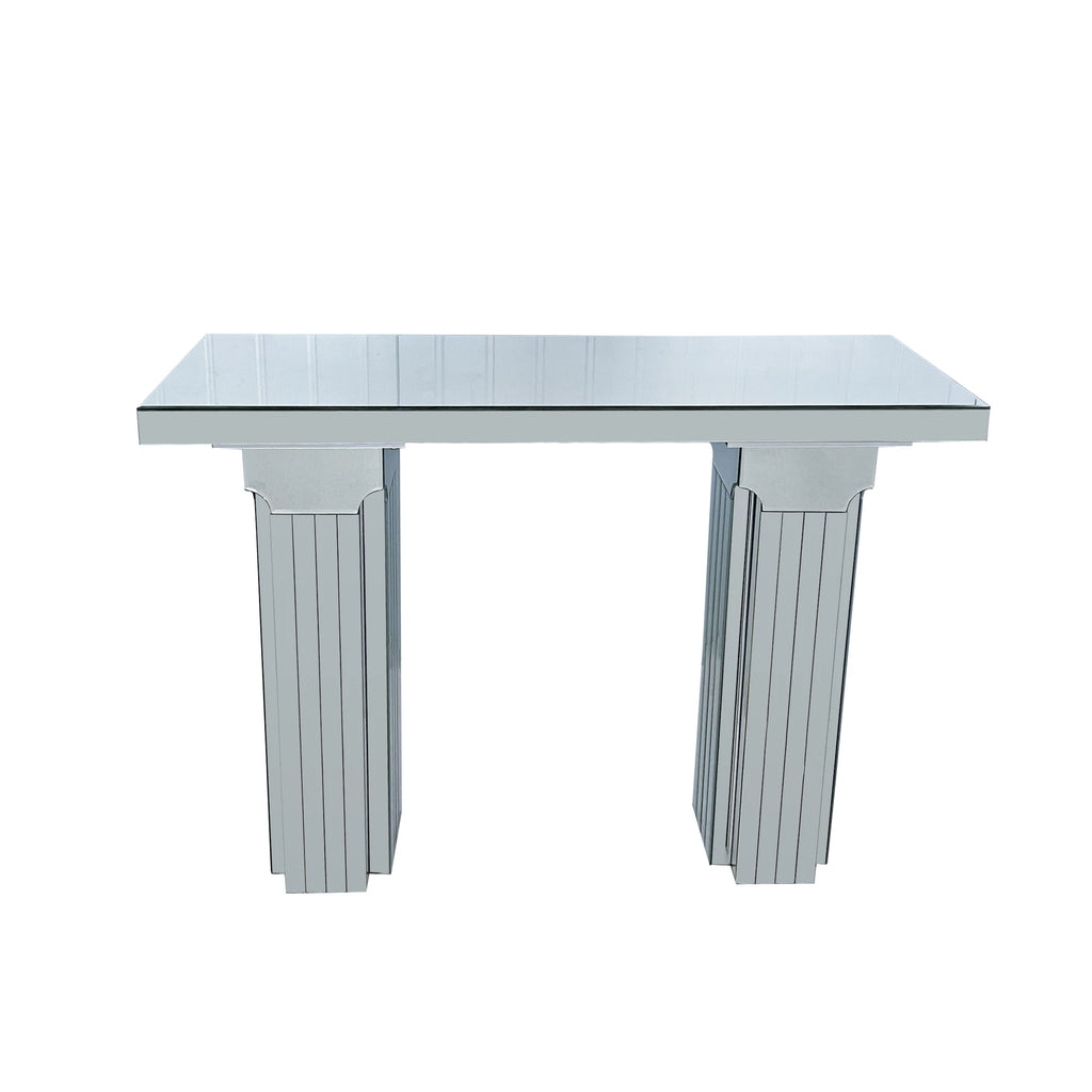 Virelle Mirrored Console Table