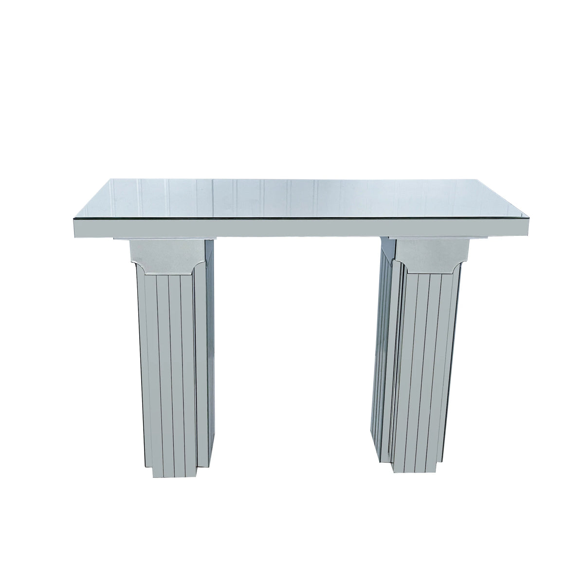 Virelle Mirrored Console Table