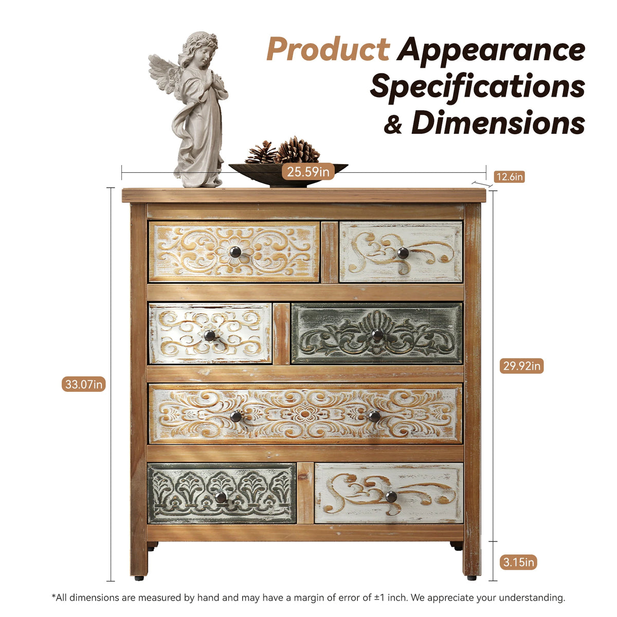 Carved Accent Chest