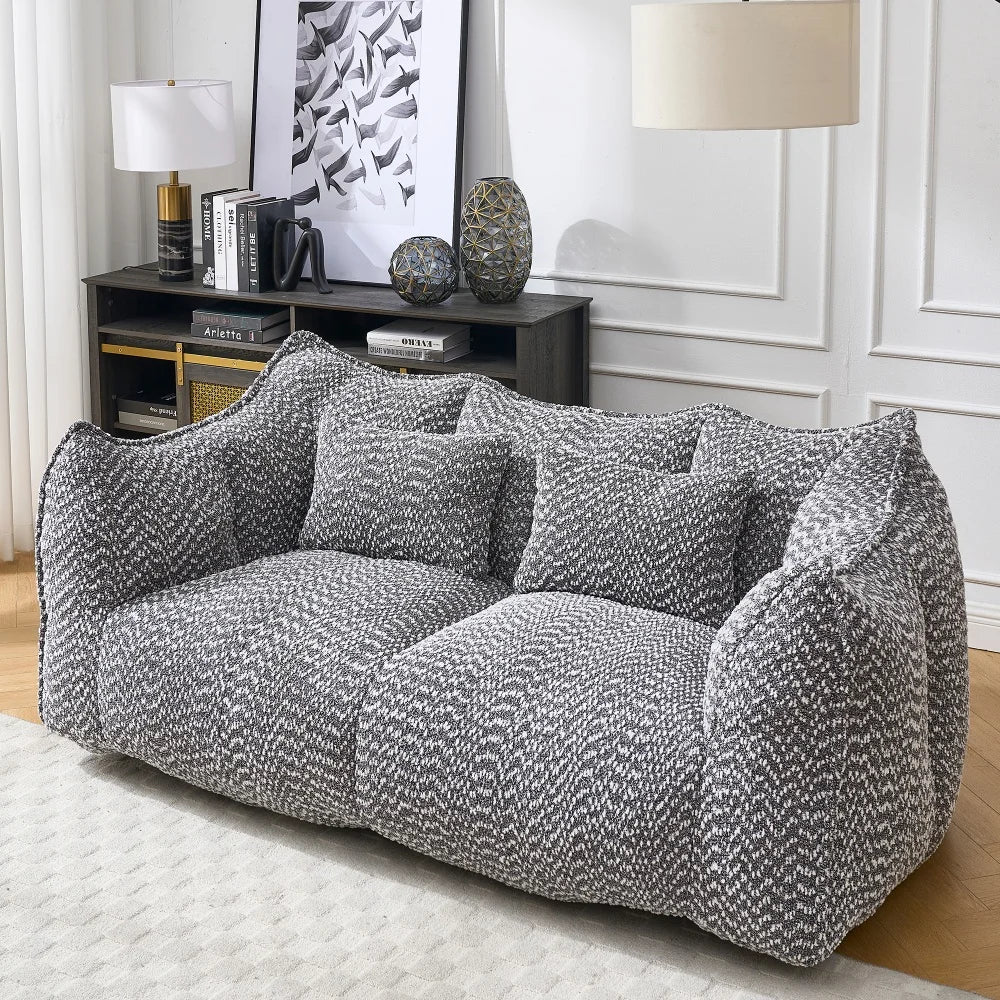 Nola Chenille Boneless Loveseat