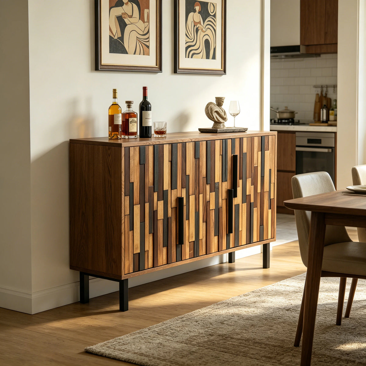 Marquet Patterned Sideboard