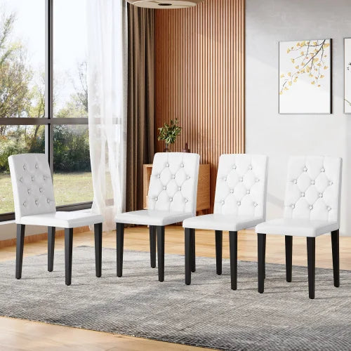 Liora Upholstered Dining Chairs – Set of 4