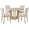 Marcellin 5-Piece Round Dining Set