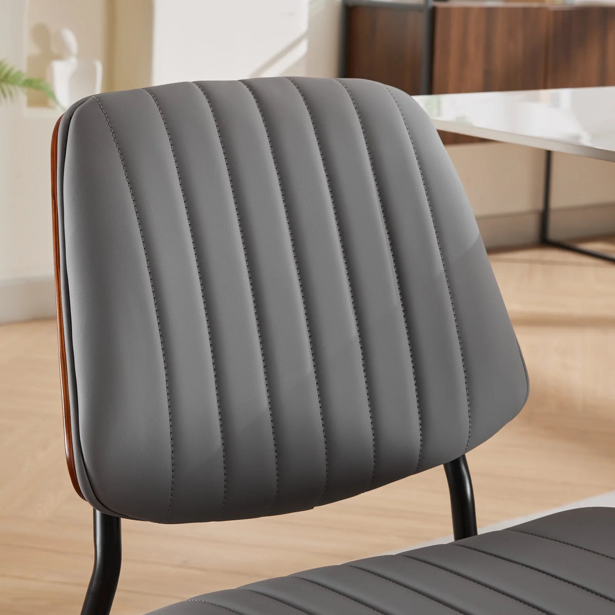 Siena Leather Dining Chairs – Set of 2