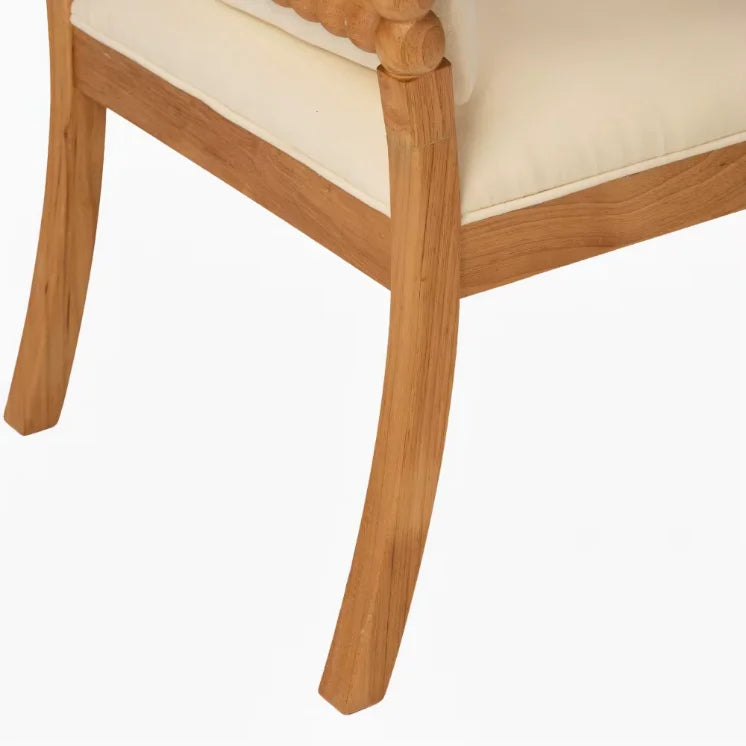 Elodie Solid Wood Dining Chairs – Set of 2