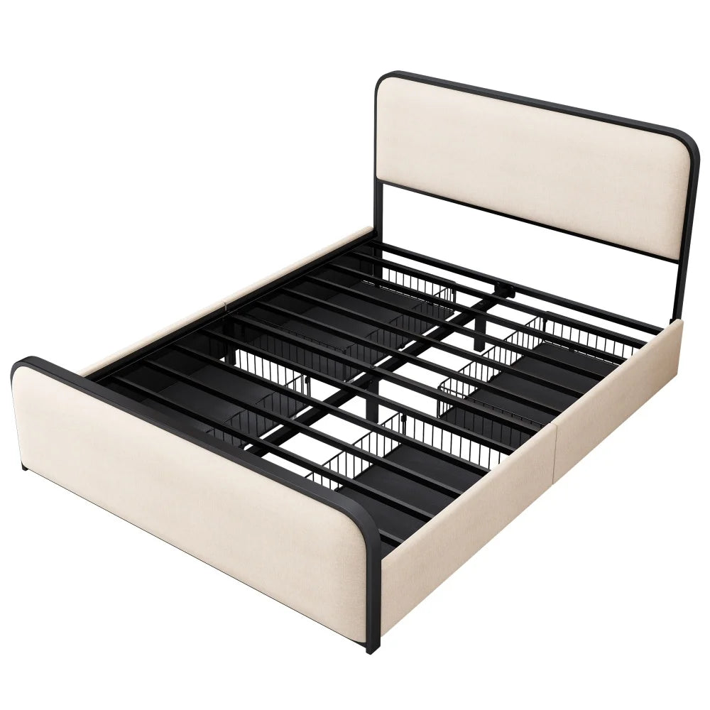 Calista Upholstered Storage Bed