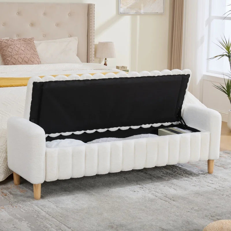 Ondelle Wave Storage Bench
