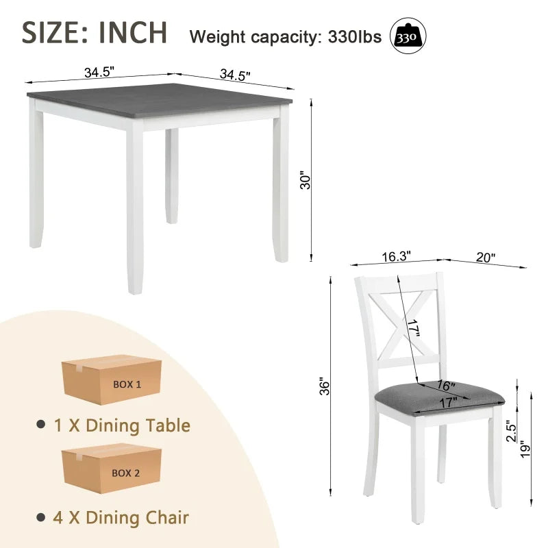 Briarwood 5-Piece Dining Set