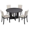 Marcellin 5-Piece Round Dining Set