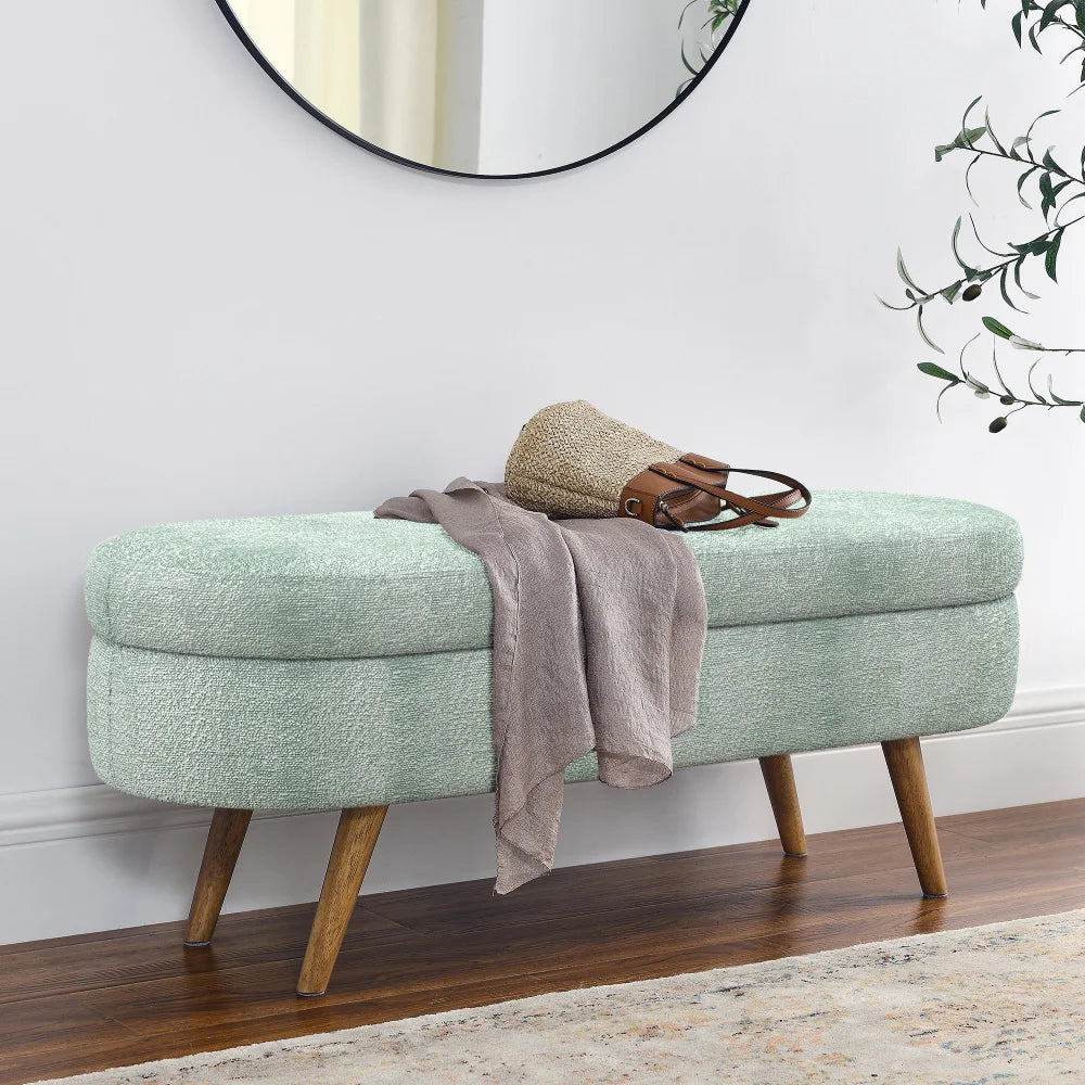 Elvarenae Avielle Oval Storage Bench