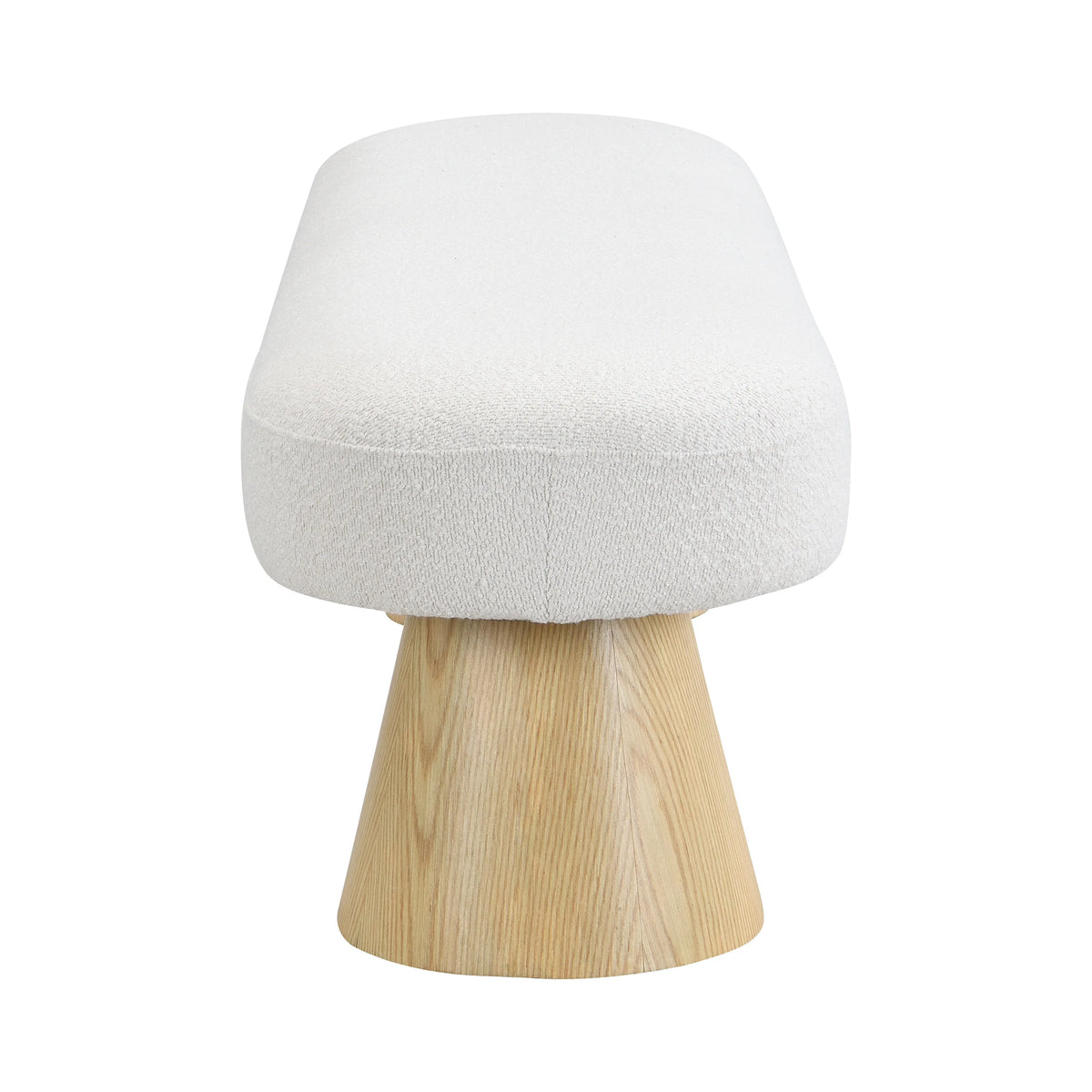 Elvarenae Orienne Bouclé Pedestal Bench