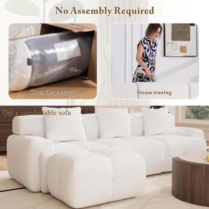 Isolde Modular Cloud Sectional Collection