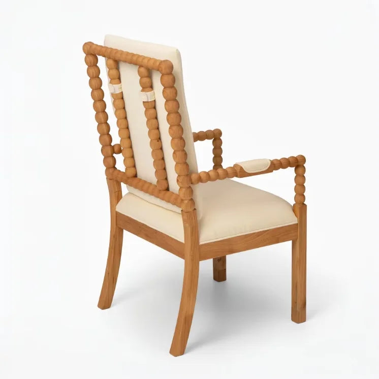 Elodie Solid Wood Dining Chairs – Set of 2