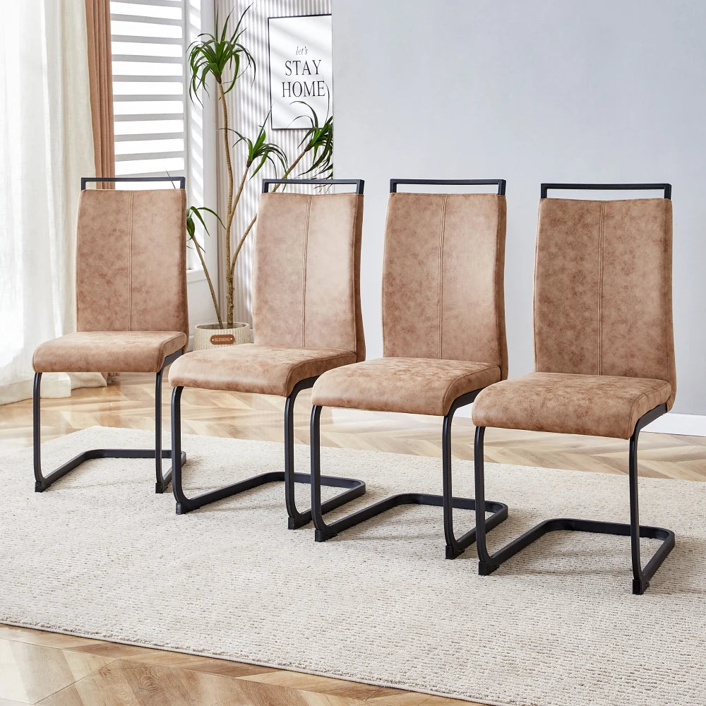 Celine Cane Dining Chairs - Set of 4