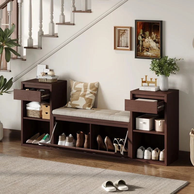 Brielle Shoe Storage Bench