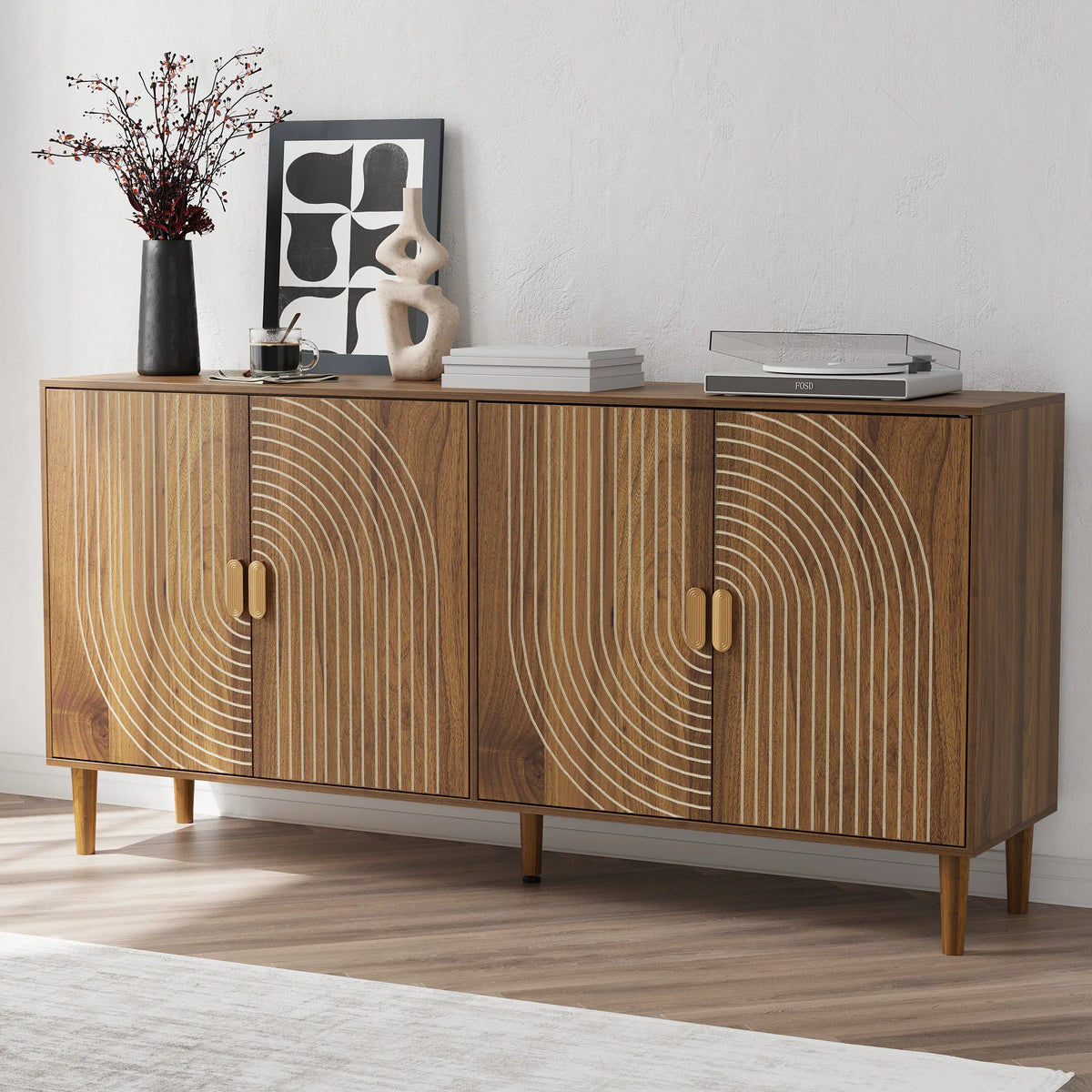 Virelle Grooved Sideboard