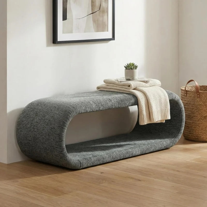 Orelle Open-Shelf Bench