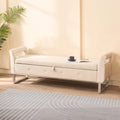 Elvarenae Celestine Velvet Storage Bench