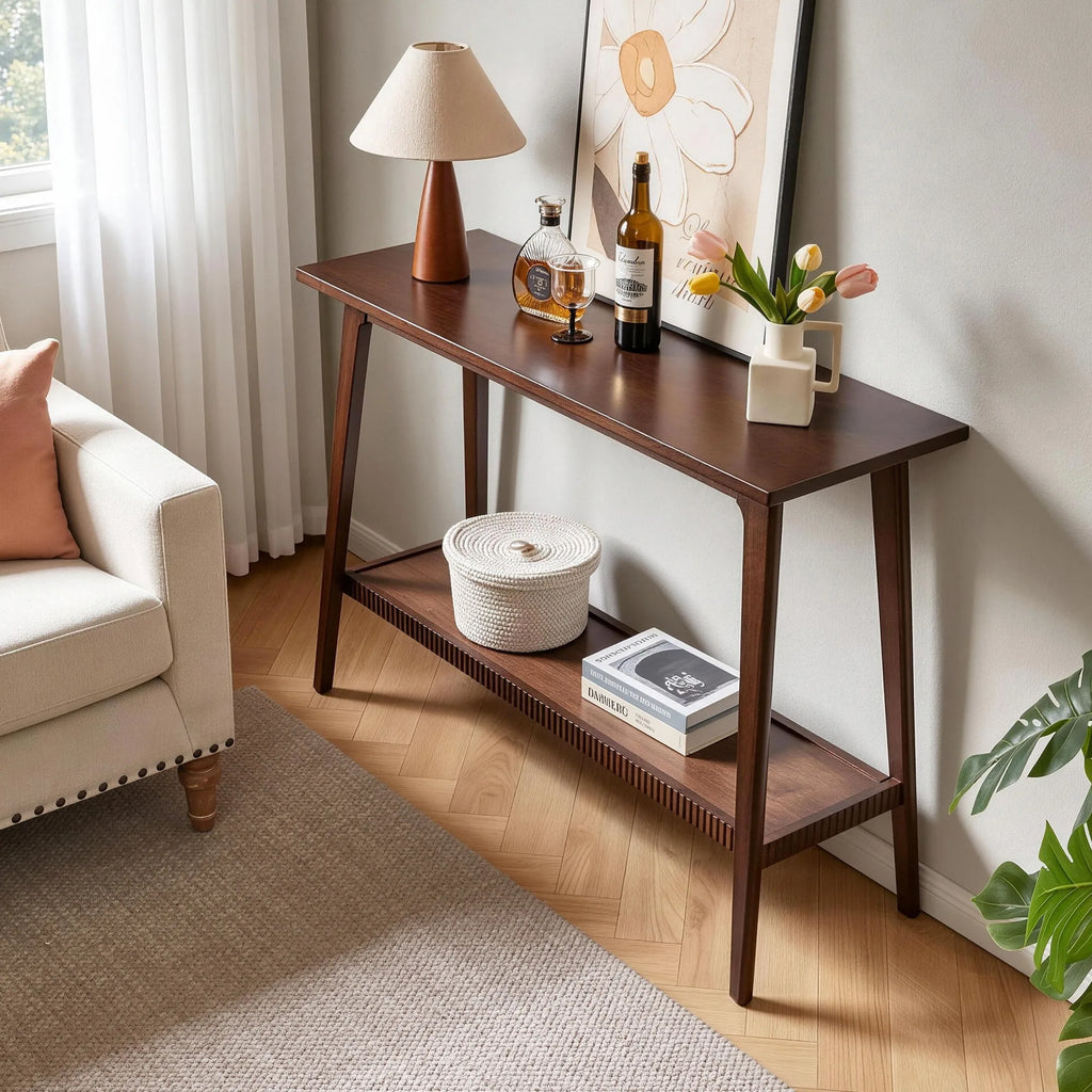 Haven Rubberwood Console Table