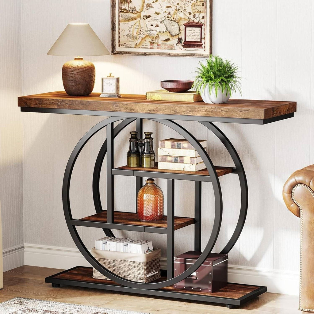 Orbit Tiered Console Table