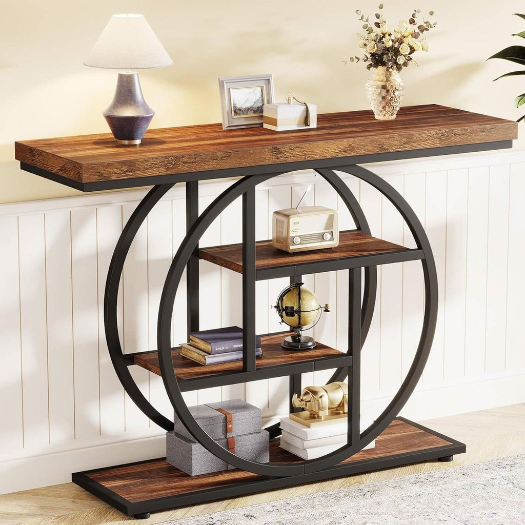 Orbit Tiered Console Table