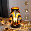 Rechargeable Teardrop Cage Lamp