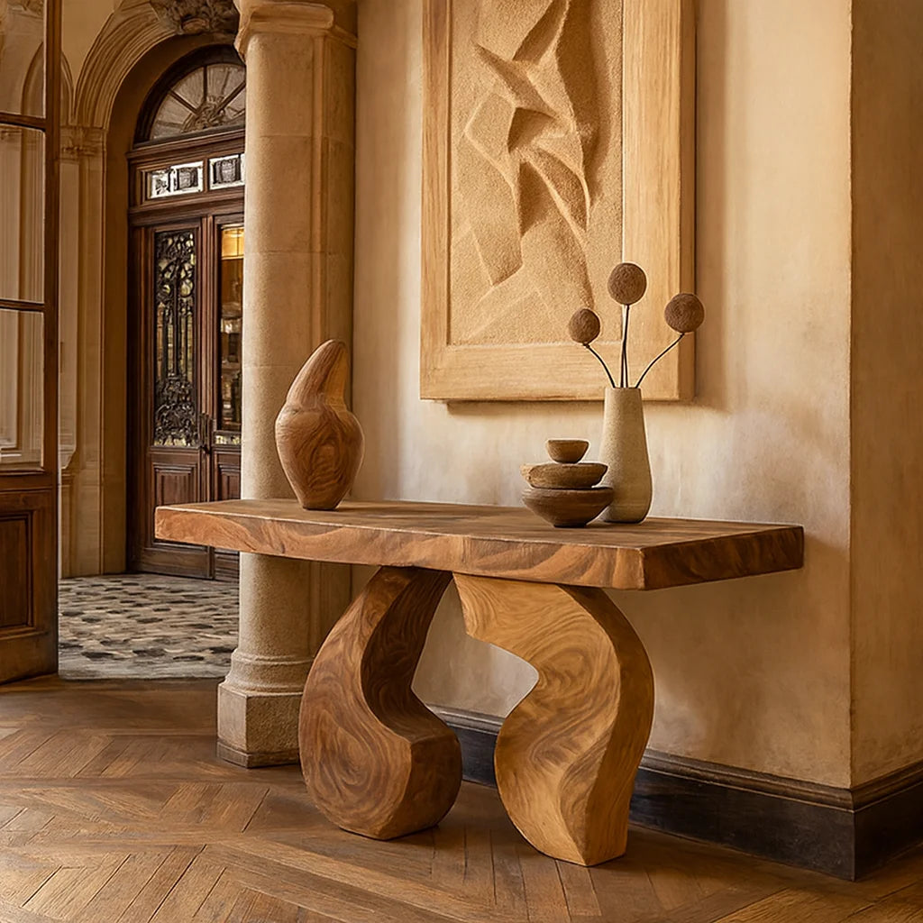 Sorelle Sculpted Console Table