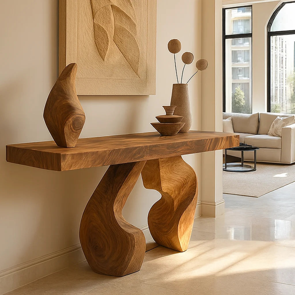 Sorelle Sculpted Console Table
