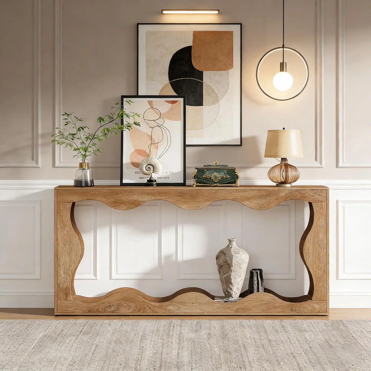 Onde Wave Console Table