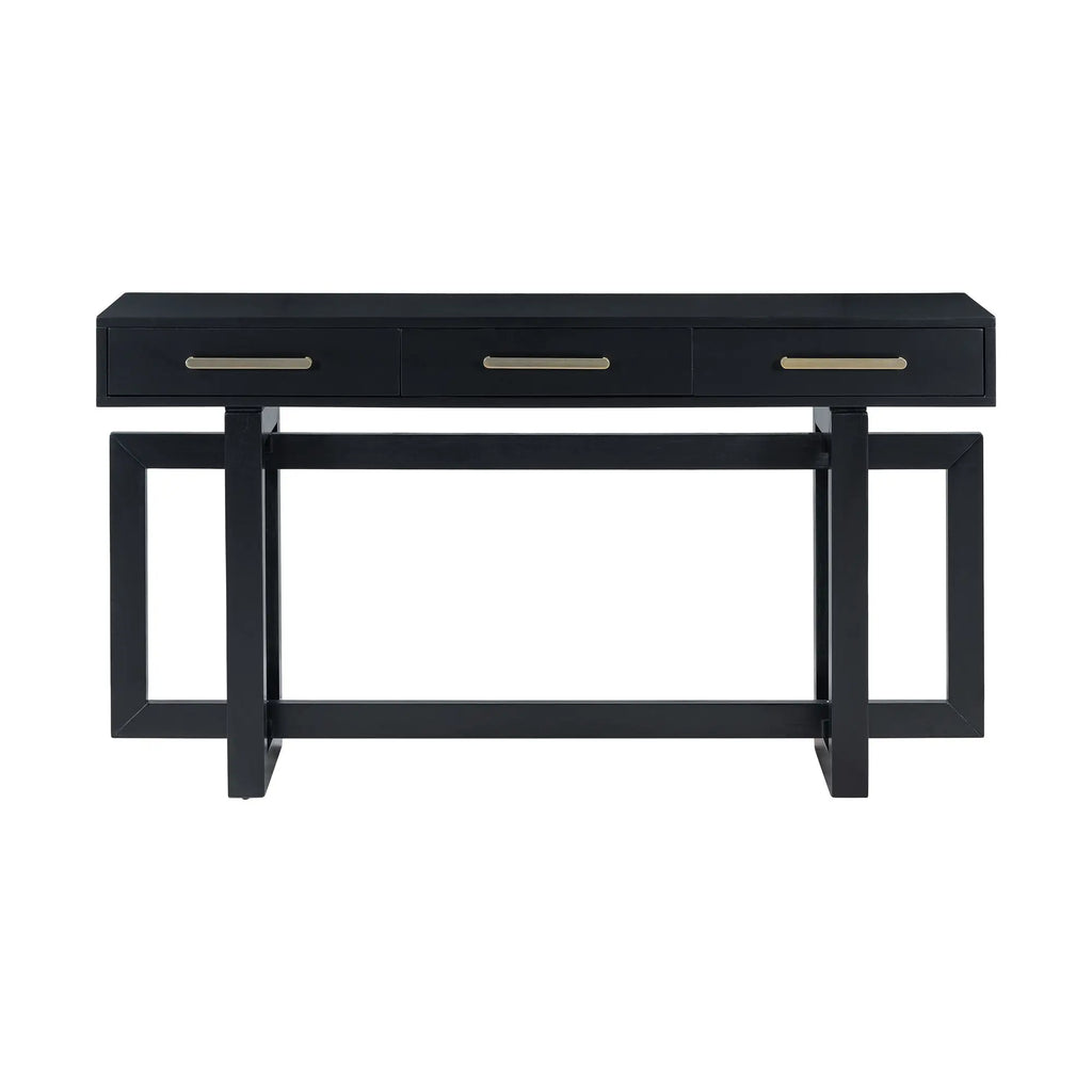 Iselle Three-Drawer Console Table