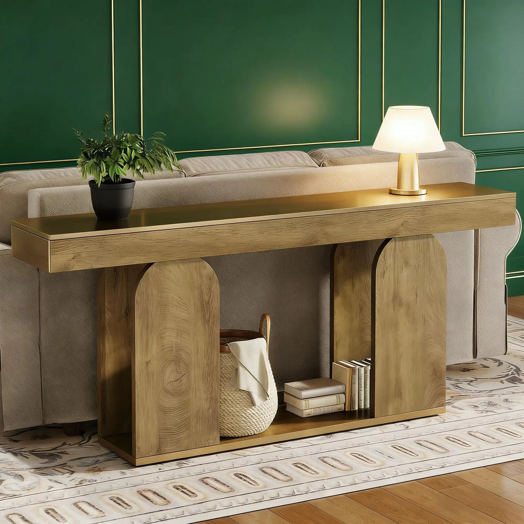 Alder Natural Console Table