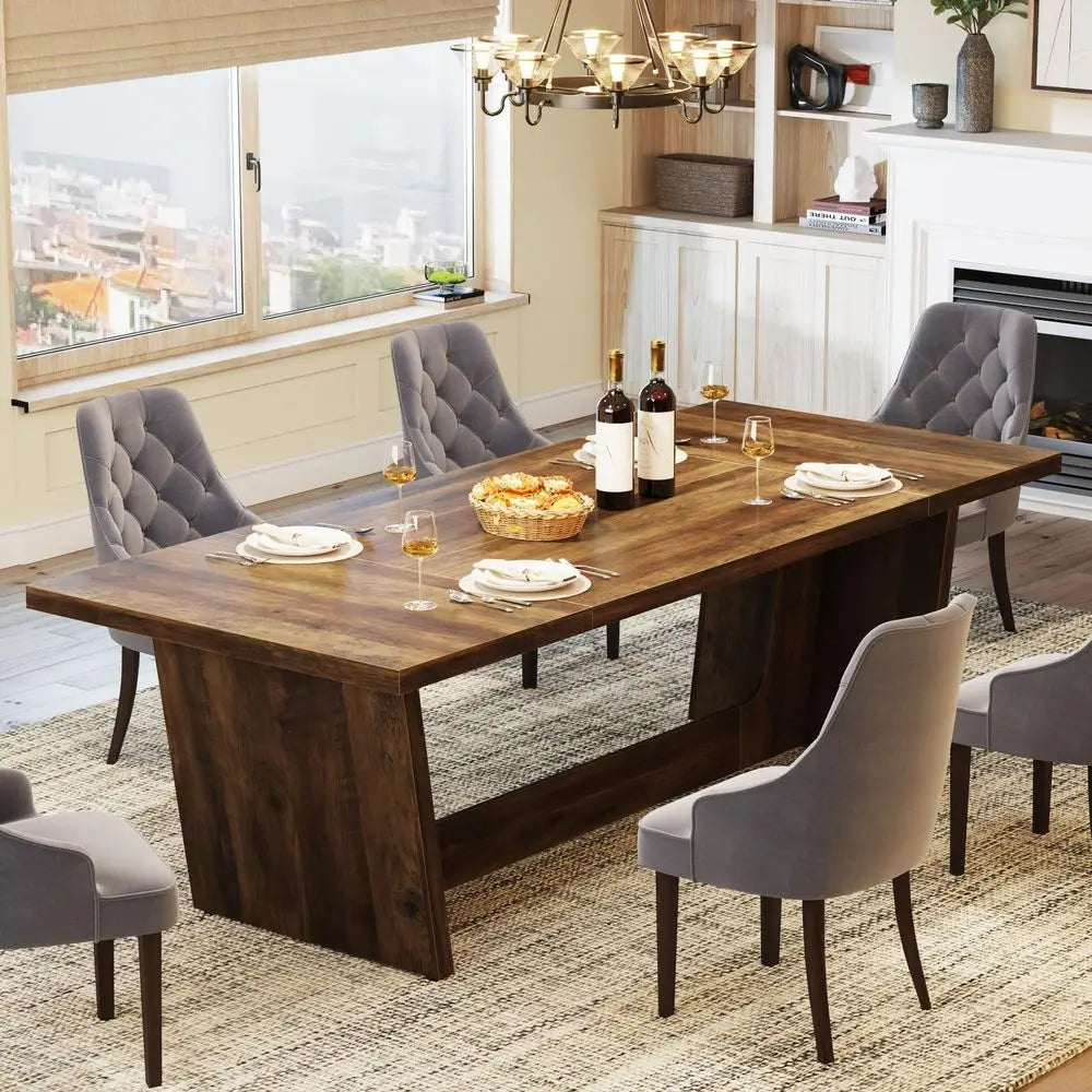 Varenna Wood Dining Table