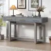 Iselle Three-Drawer Console Table