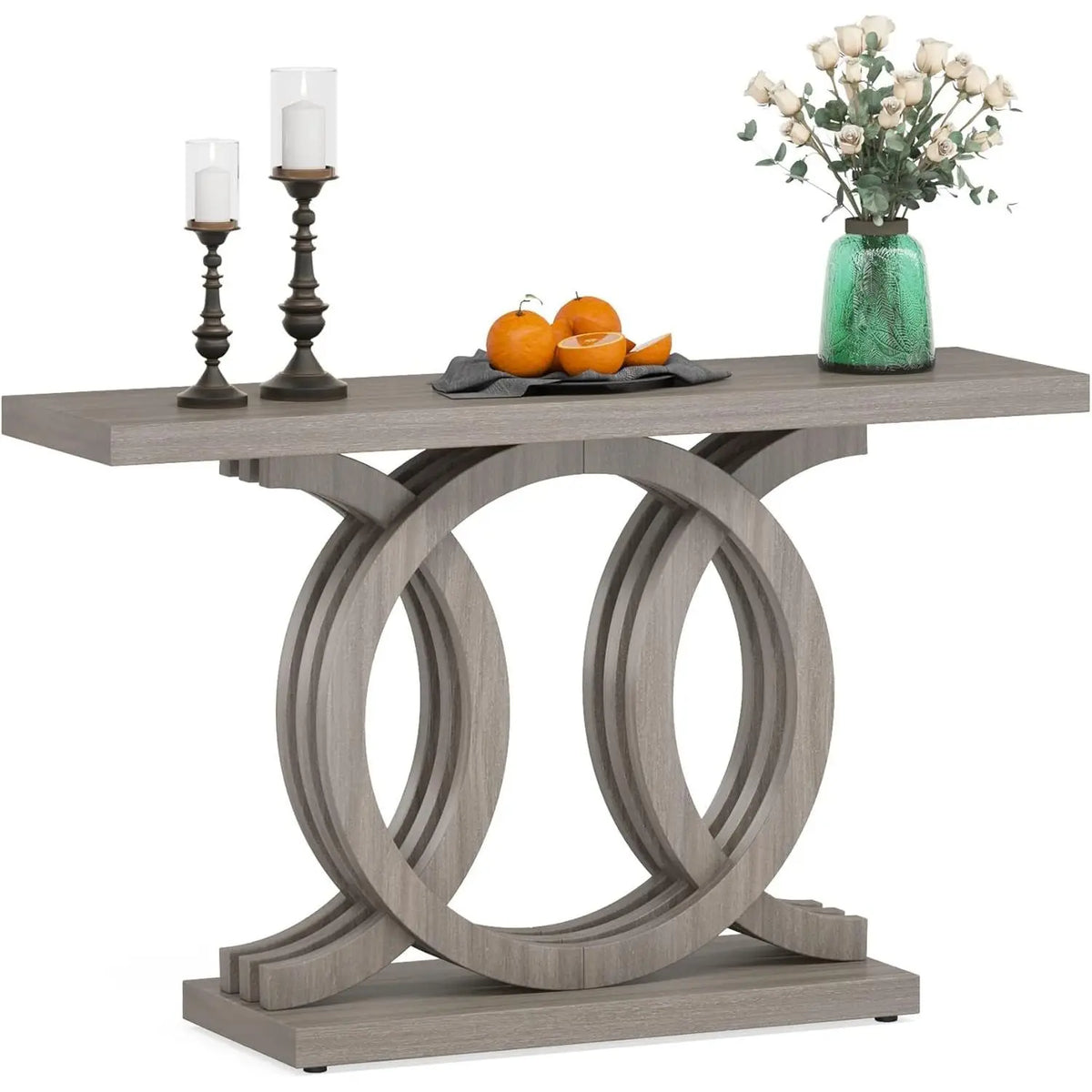 Celene Sculpted Console Table