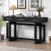 Iselle Three-Drawer Console Table