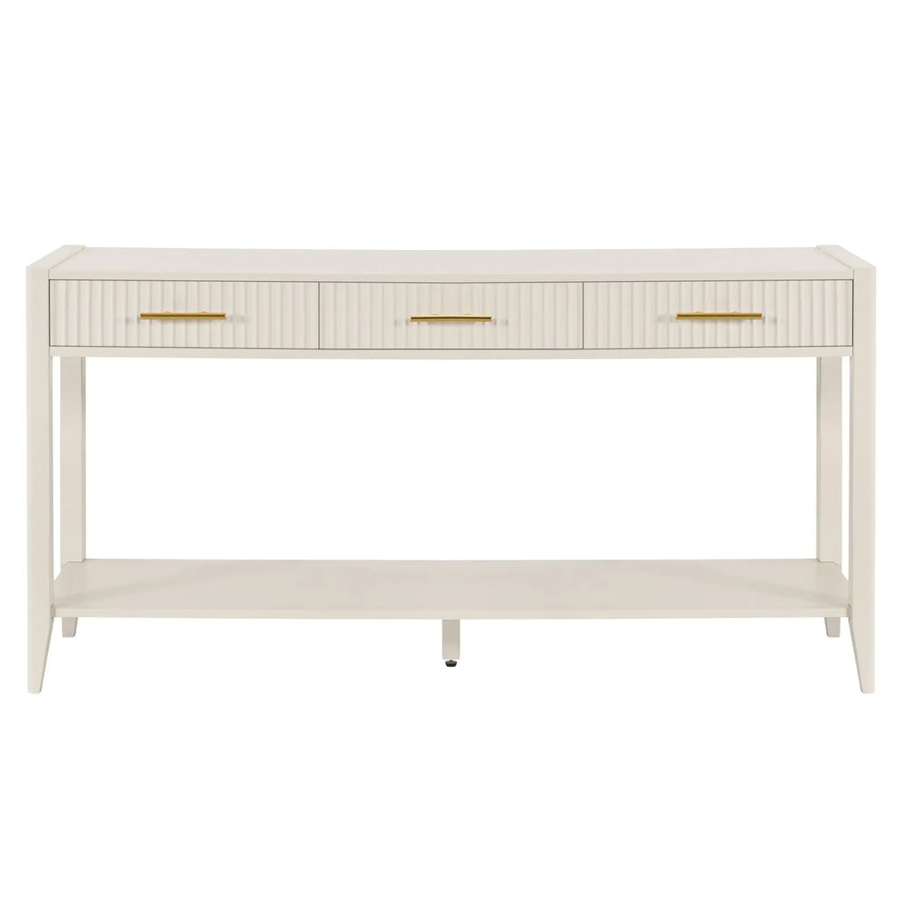 Iselle Fluted Console Table