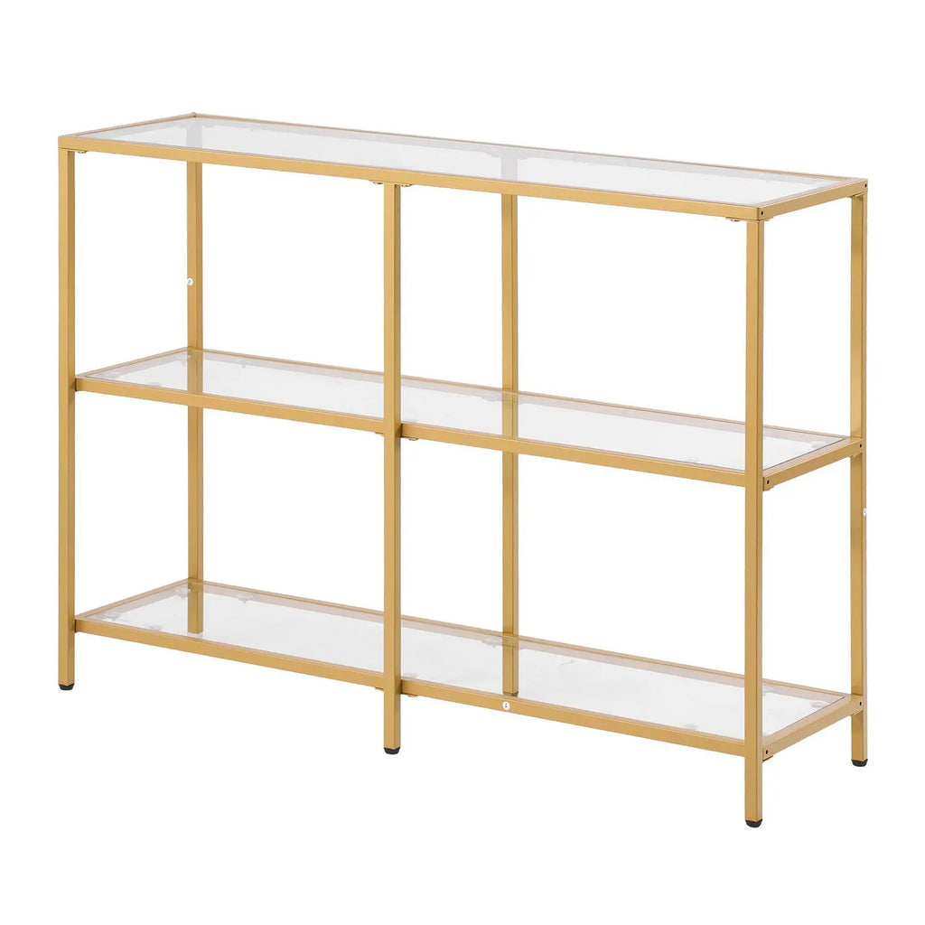 Aurelia Glass Console Table