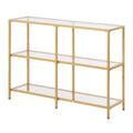 Aurelia Glass Console Table