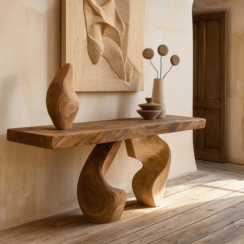 Sorelle Sculpted Console Table