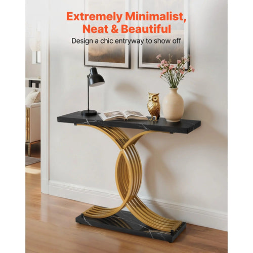 Aurelia Contrast Console Table