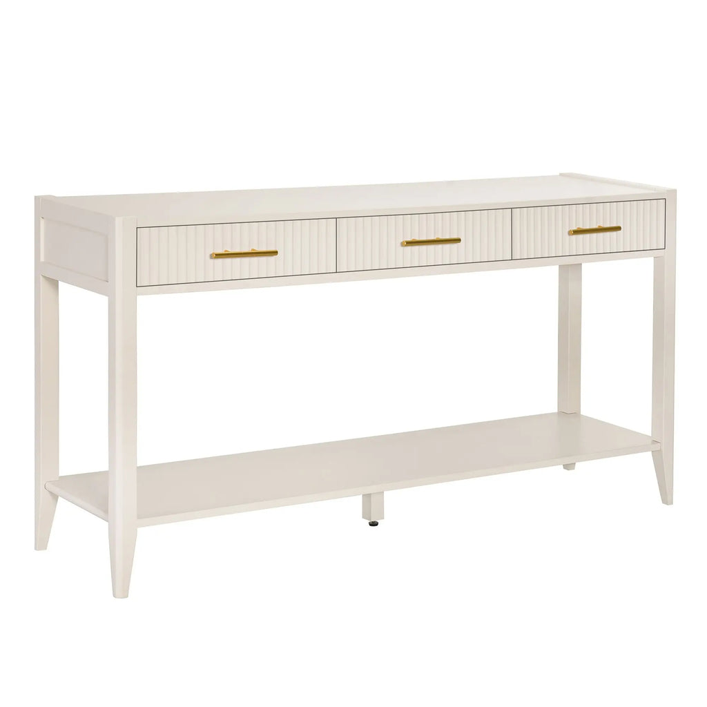 Iselle Fluted Console Table